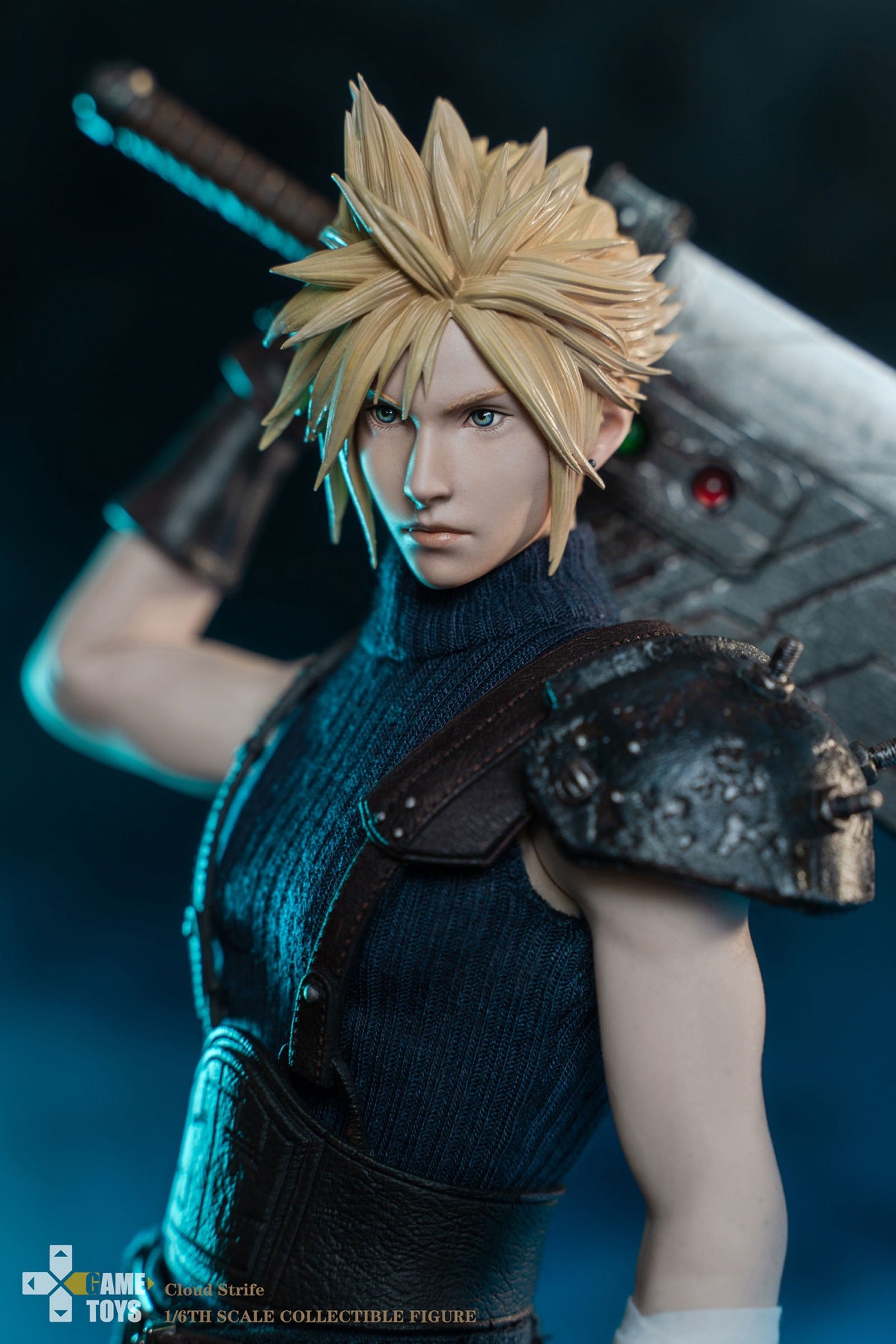 Gametoys 1/6 FF7 クラウド ストライフ フィギュア - ゲームキャラクター