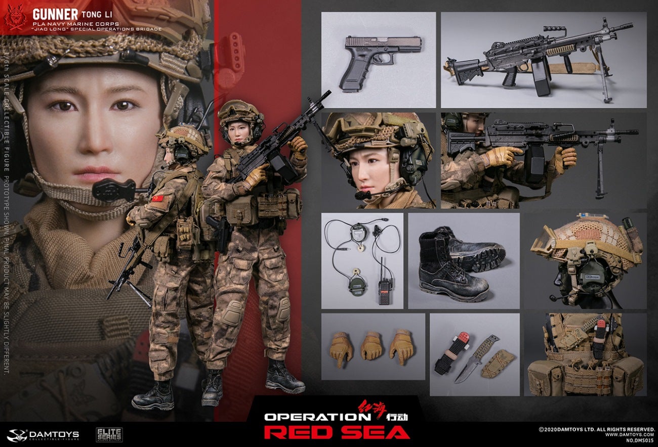 DAMTOYS DMS009 紅海行動 オペレーション：レッドシー 蛟龍 フィギュア専門店 -ソダチトイズ / DAMTOYS DMS009 紅海行動