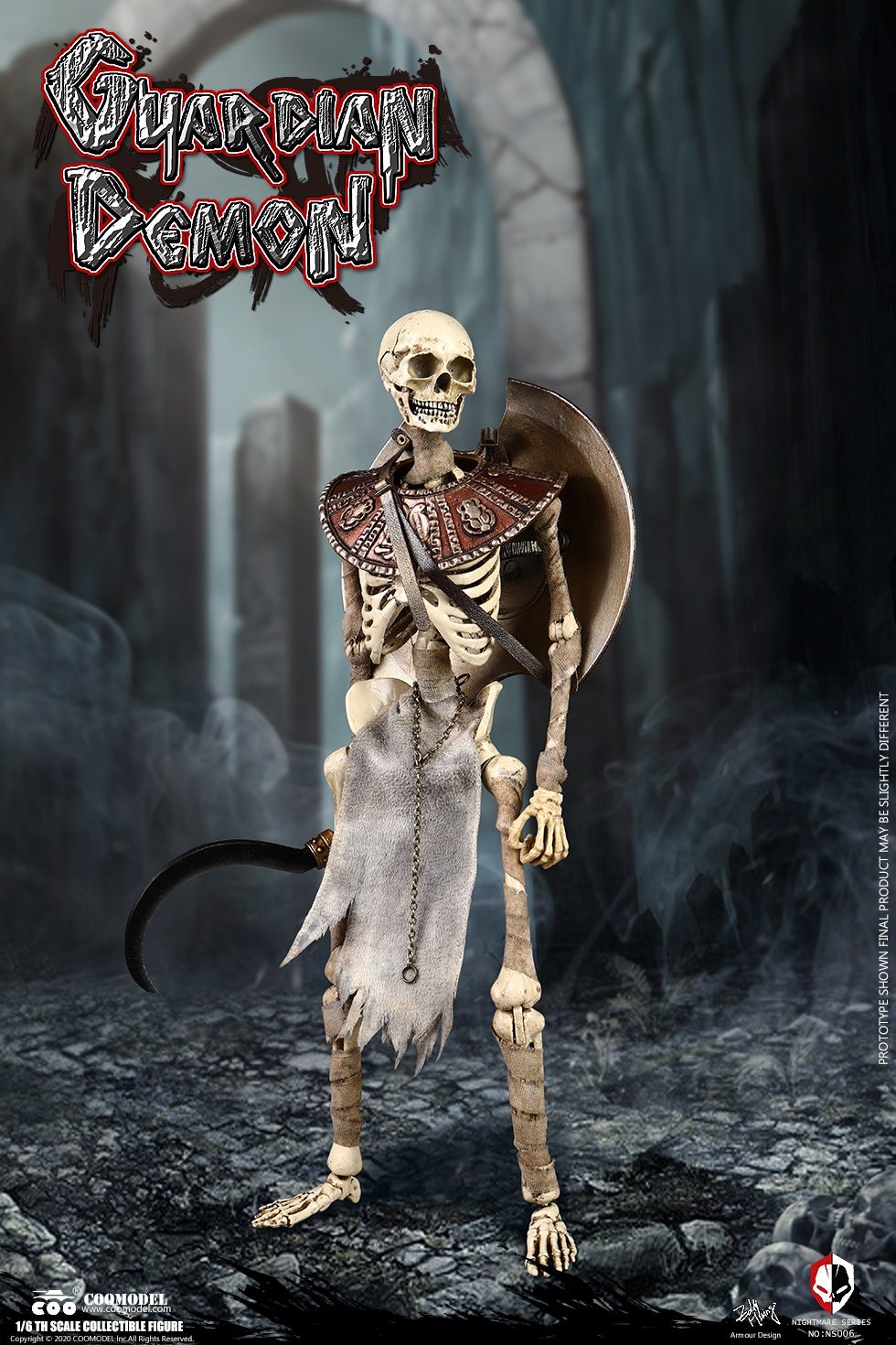 COOMODEL 1/6エジプト ガーディアン デーモン メタルボディNS006 COO Model (CM-NS006) 1/6 Scale Egypt Guardian Demon Figure