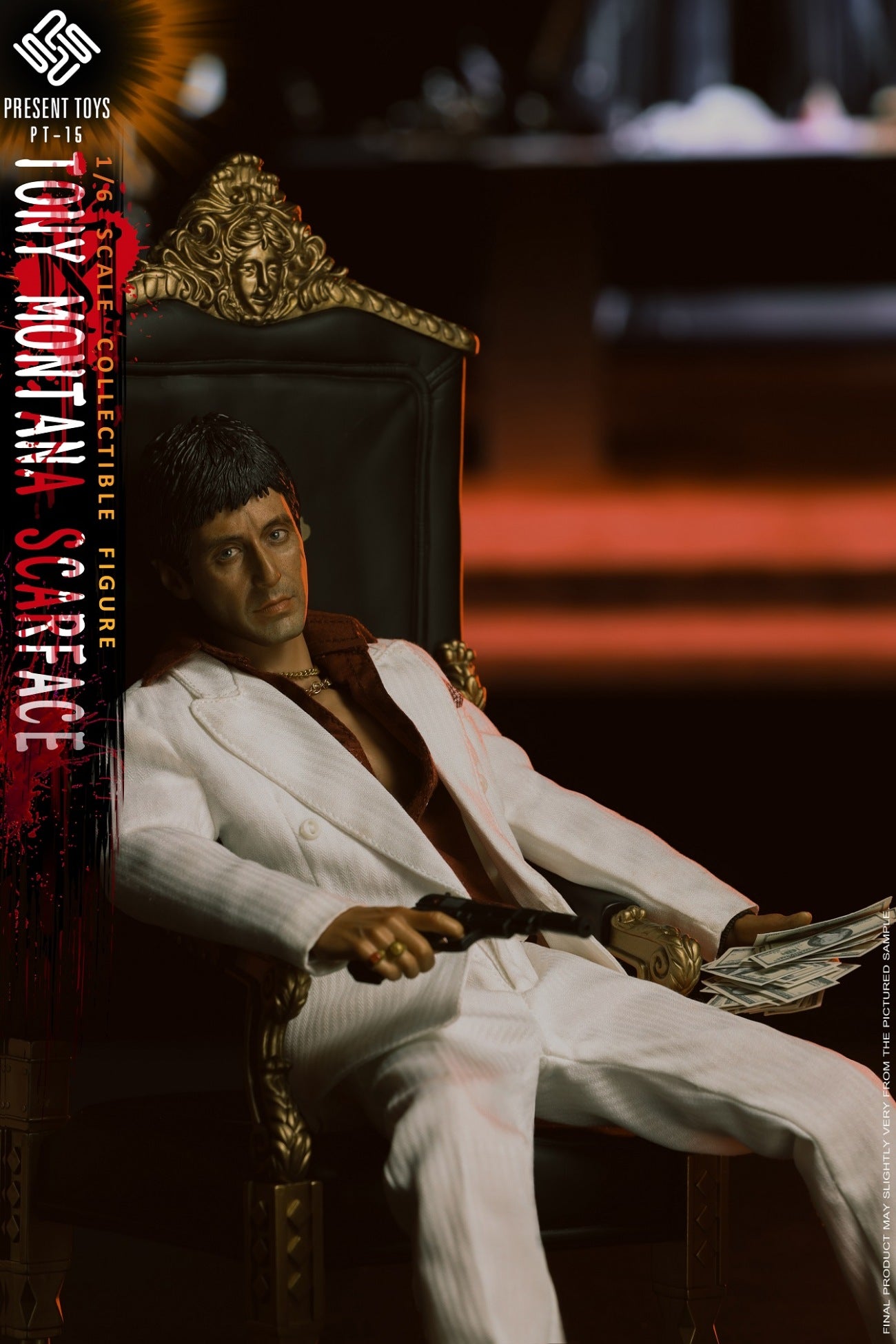 Present Toys (PT-SP15) 1/6 Scale Scarface Figure