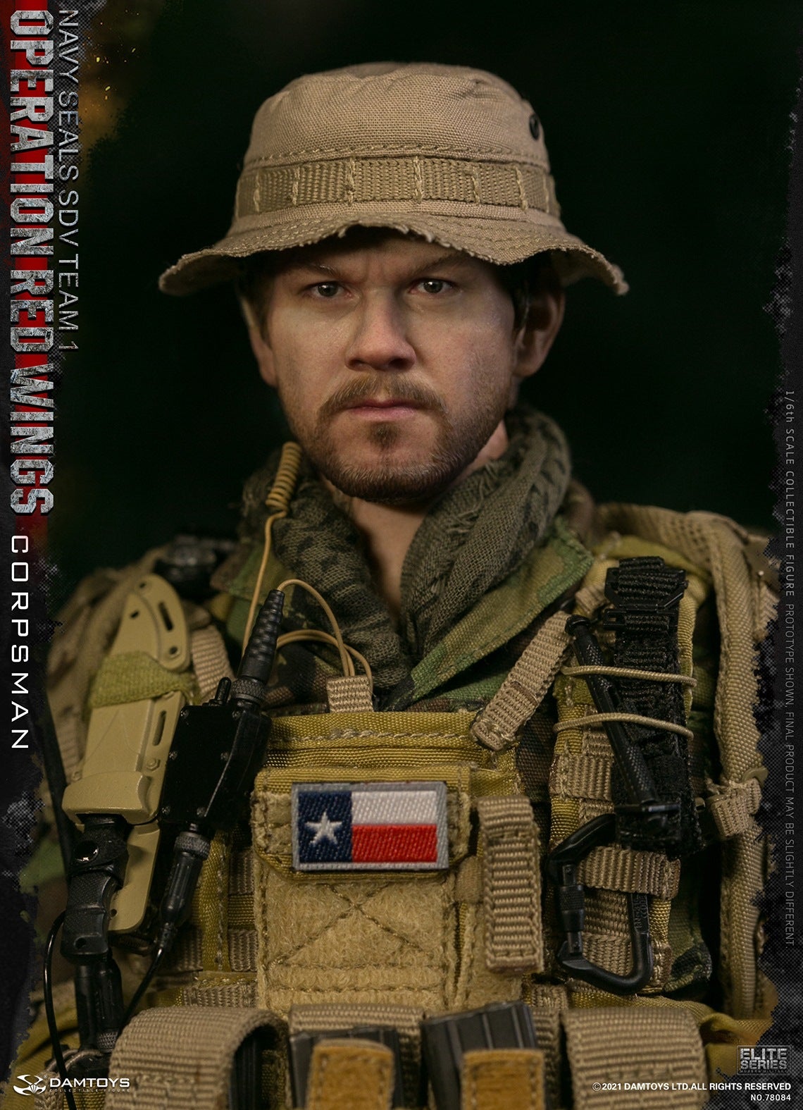 1/6 Scale Operation Red Wings - NAVY SEALS SDV TEAM 1 Corpsman Figure  (78084) by DamToys