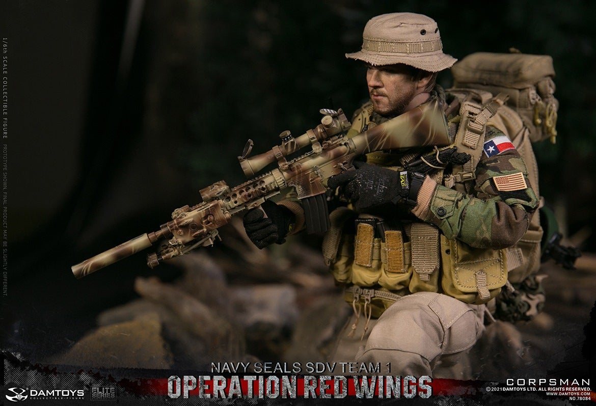 1/6 Scale Operation Red Wings - NAVY SEALS SDV TEAM 1 Corpsman Figure  (78084) by DamToys