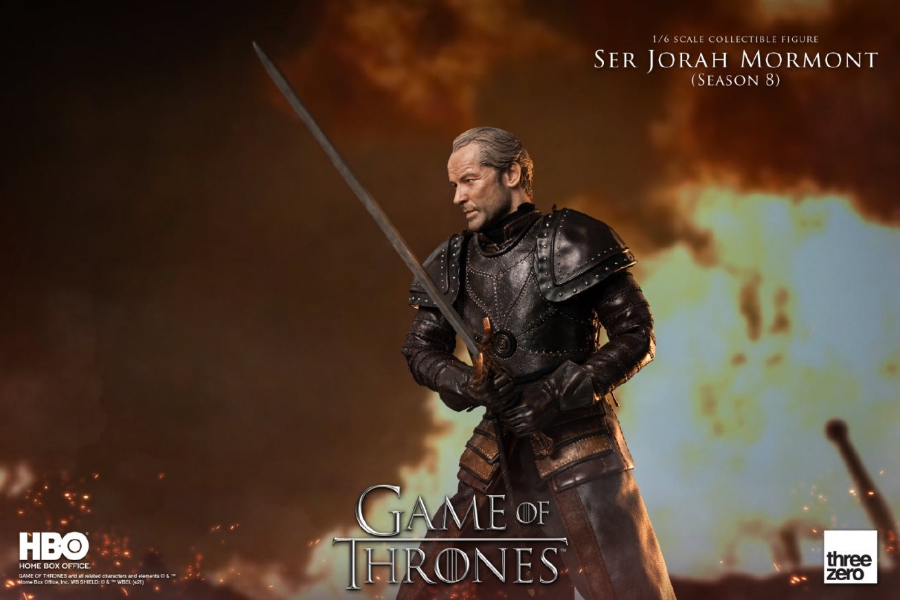 1/6 Scale Game of Thrones - Ser Jorah Mormont Figure (Season 8) by Threezero