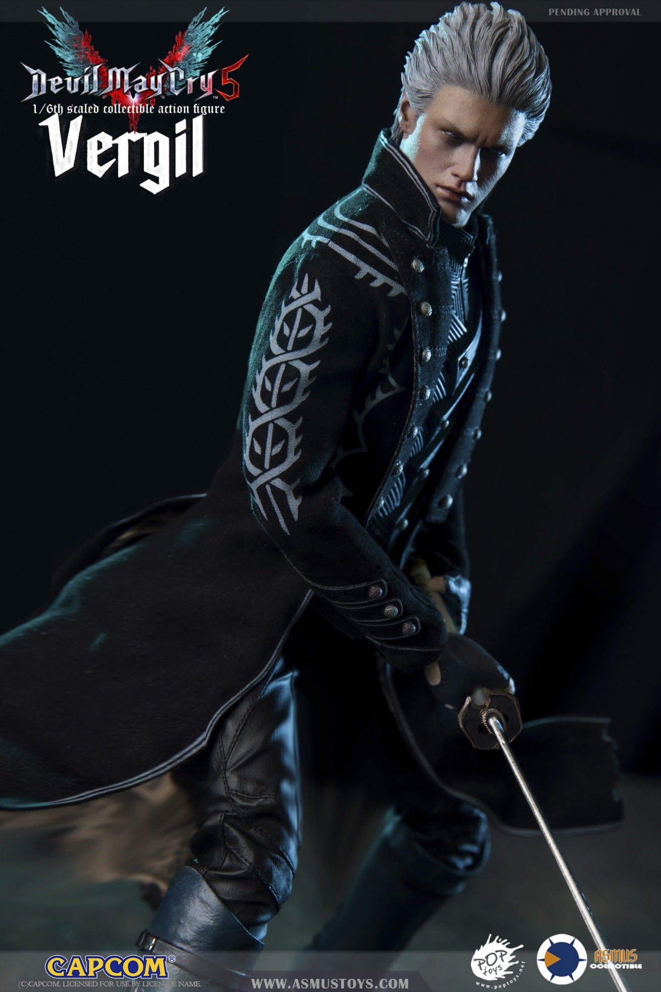 Vergil 1/6 Figure - Devil May Cry - Asmus