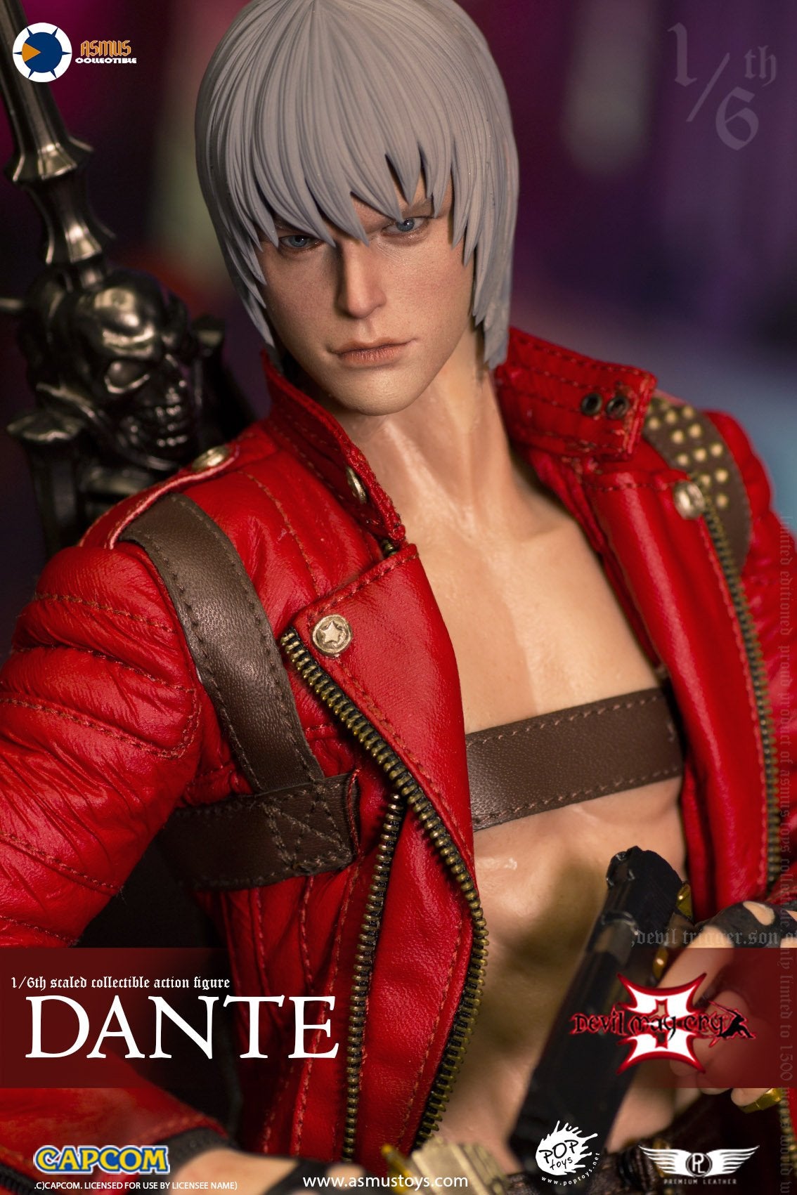 Asmus Toys Devil May Cry 3 Action Figure 1/6 - MCFLY COLECIONÁVEIS