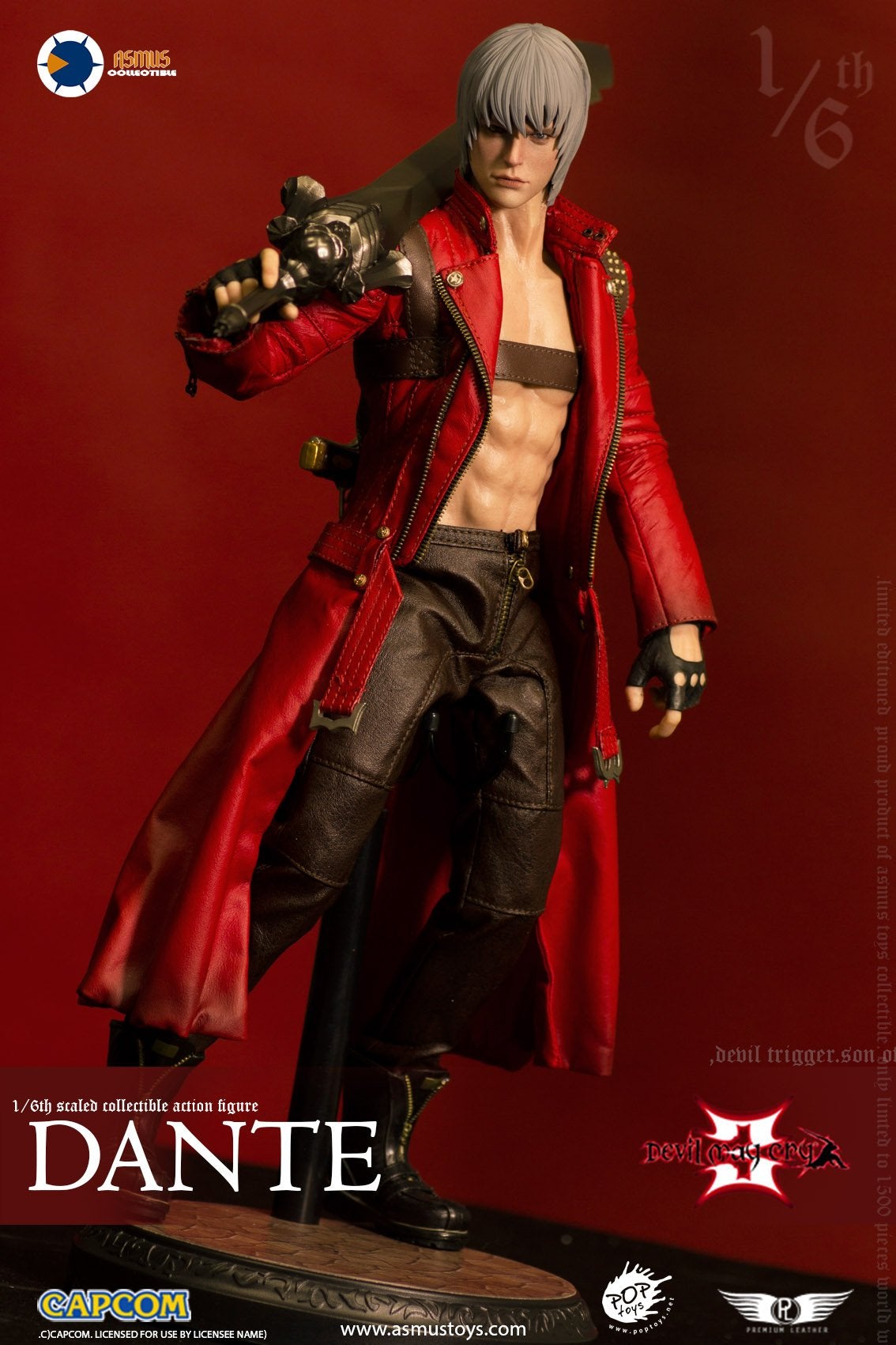 Asmus Toys Announce a Second Production Run for Devil May Cry 3 Vergil 1/6  Scale Figure –