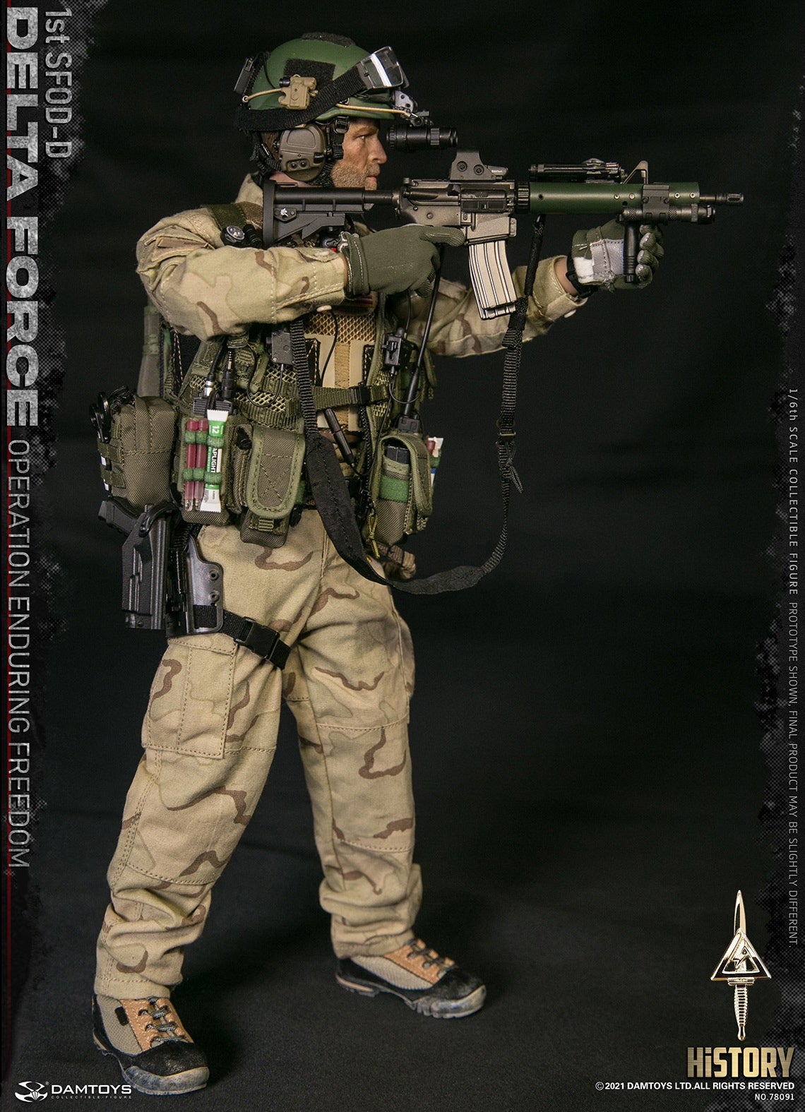 DamToys (DAM-78091) 1/6 Scale Delta Force 1st SFOD-D