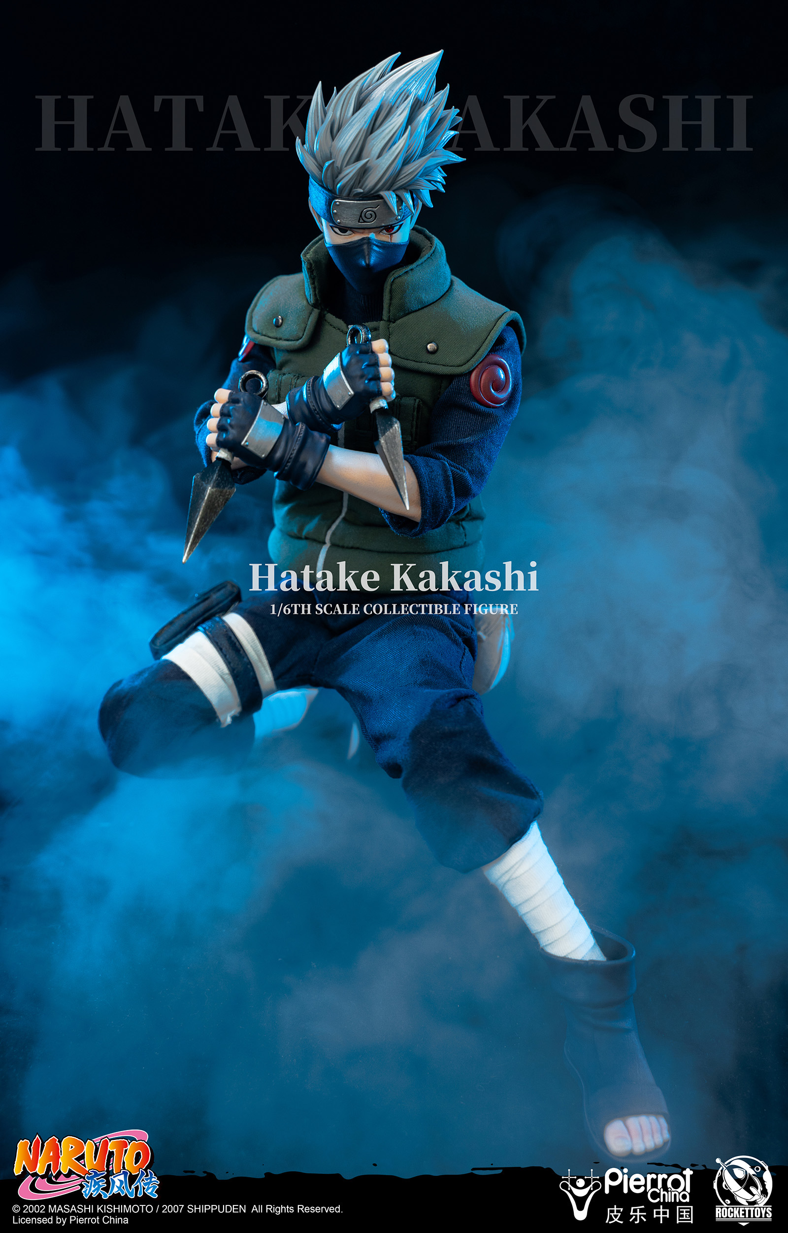 Rocket Toys (ROC-004) 1/6 Scale Naruto: Shippuden - Hatake Kakashi Figure