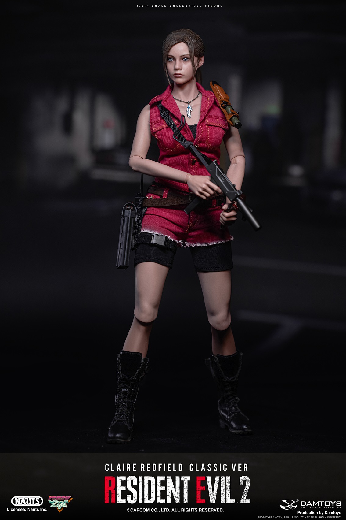 DAMTOYS DMS031 Claire Redfield Resident Evil 2 1/6 Action Figure