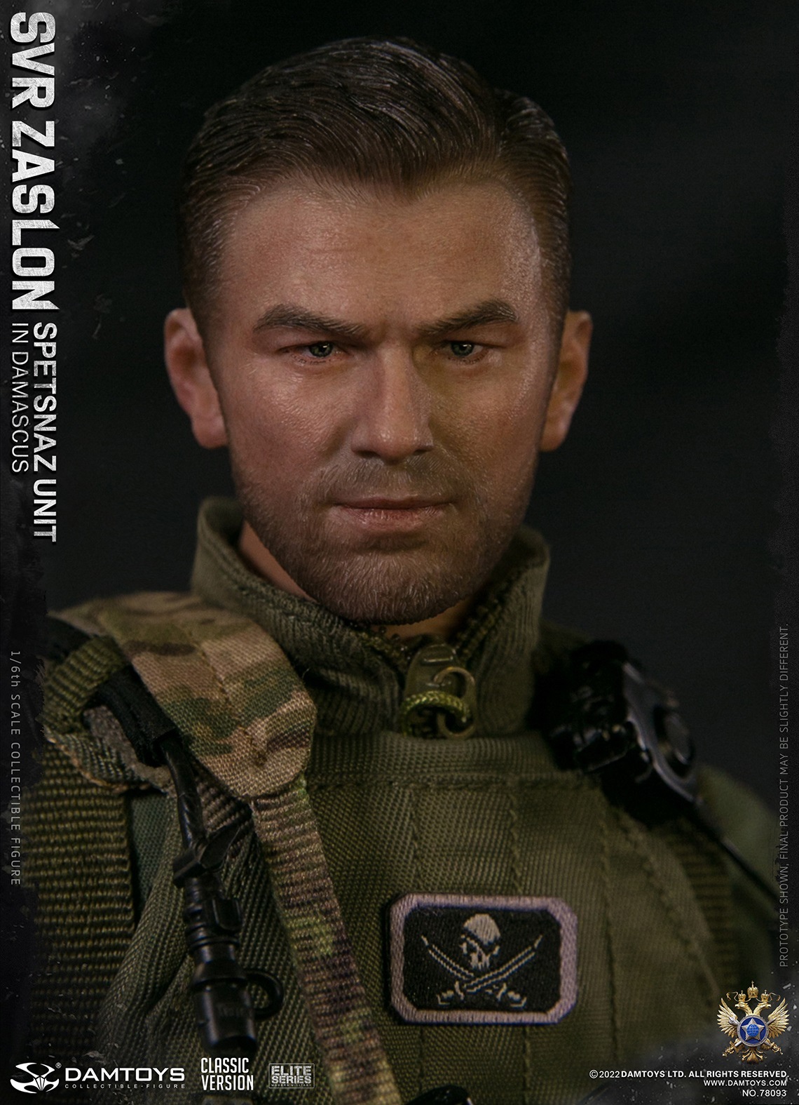 DamToys (78093) Russian SVR Zaslon in Damascus 1/6 Scale Figure