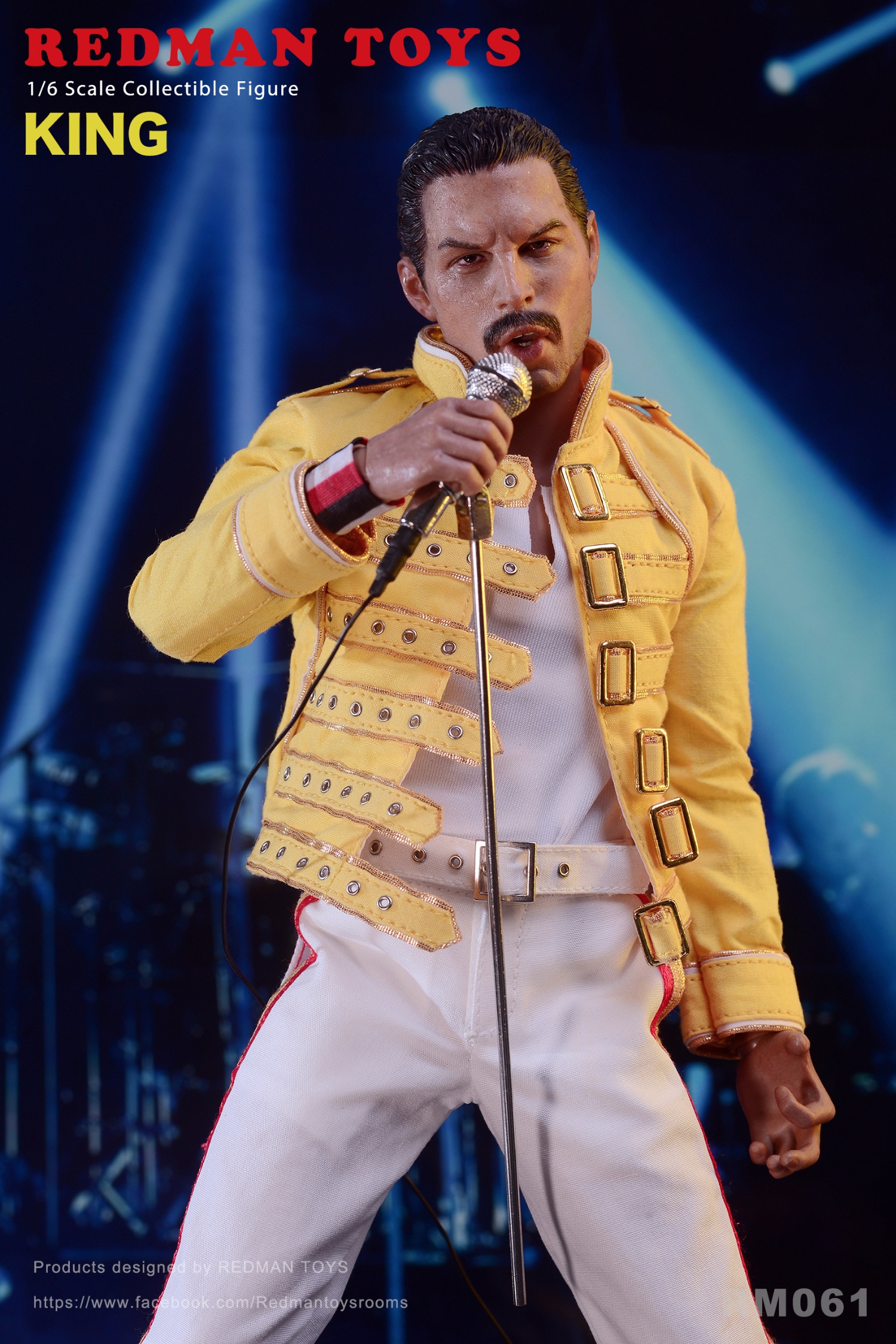 hottoysREDMAN TOYS RM061 Freddie フレディ QUEENクイーン ...