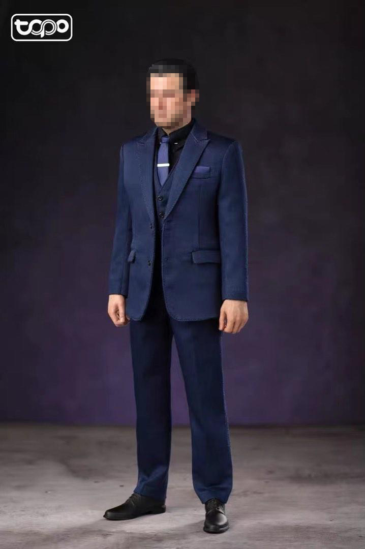 TOPO (TP005) 1/6 Scale BVS Wayne Blue Suit Set