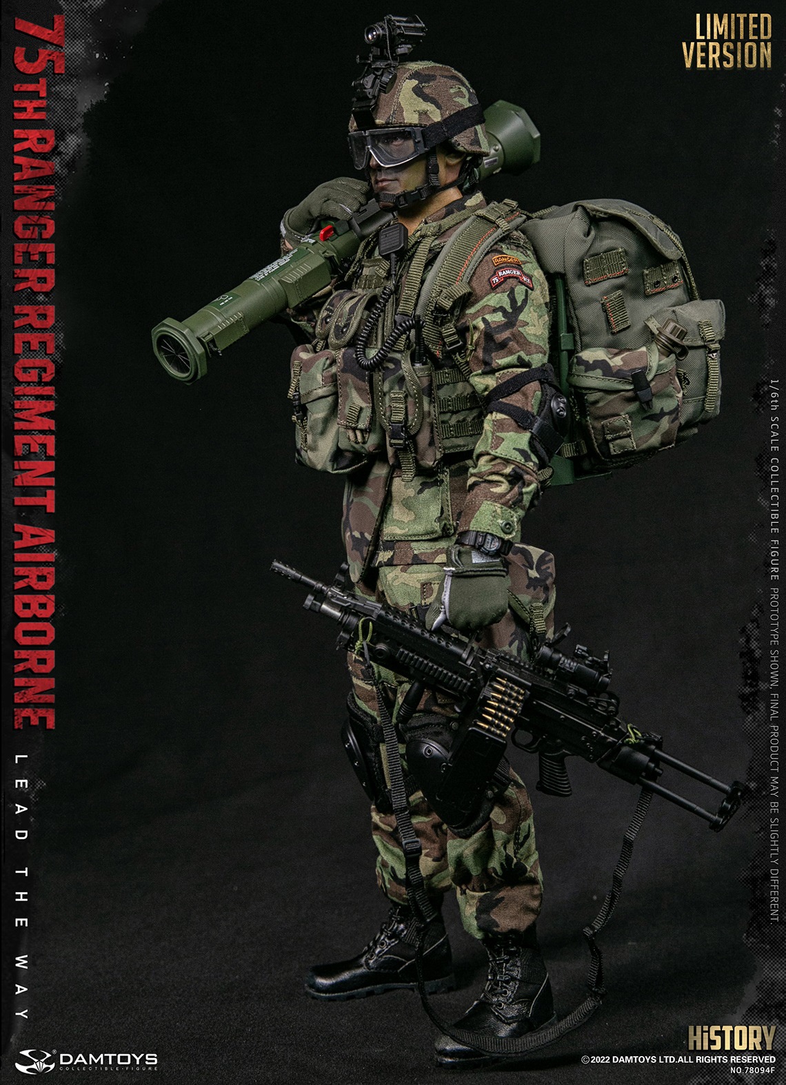 1/6 12インチ RANGER US ARMY GUNNER  素体無し 1/6 12インチ RANGER US ARMY GUNNER 素体無し ミリタリー