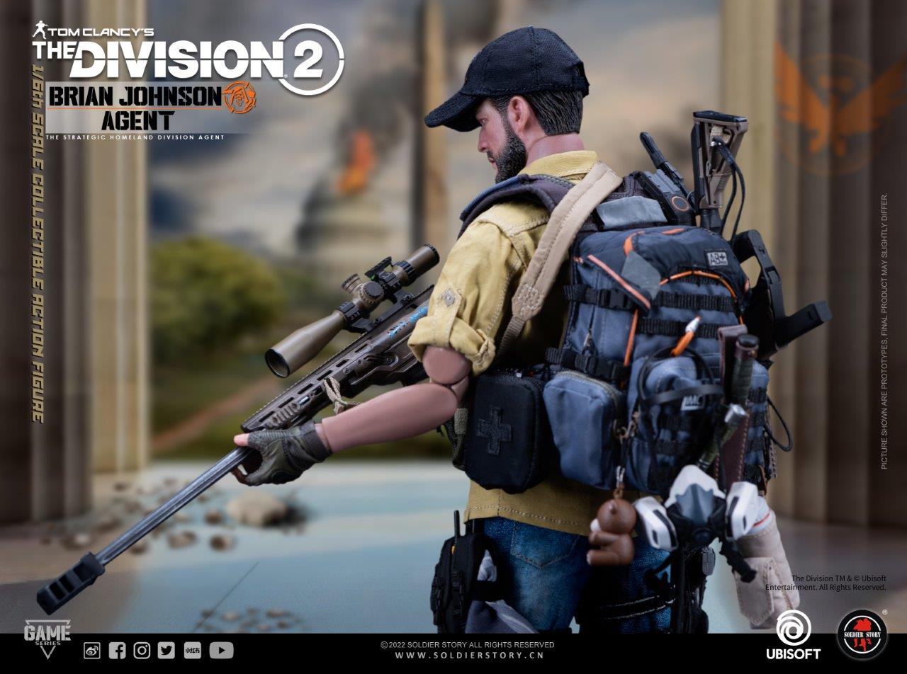 Soldier Story (SS-G005) 1/6 Scale The Division 2 - Agent Brian Johnson  Figure (Deluxe Version)