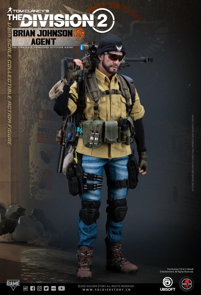 Soldier Story (SS-G005) 1/6 Scale The Division 2 - Agent Brian Johnson  Figure (Deluxe Version)