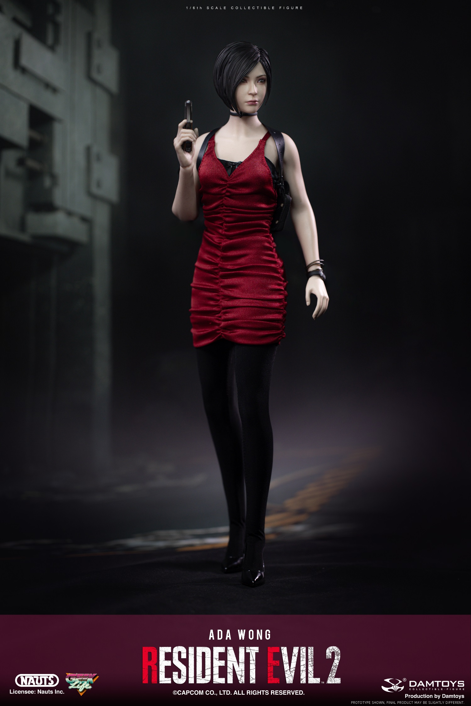 Nauts and DAMTOYS present Resident Evil 2 Claire Redfield 1/6