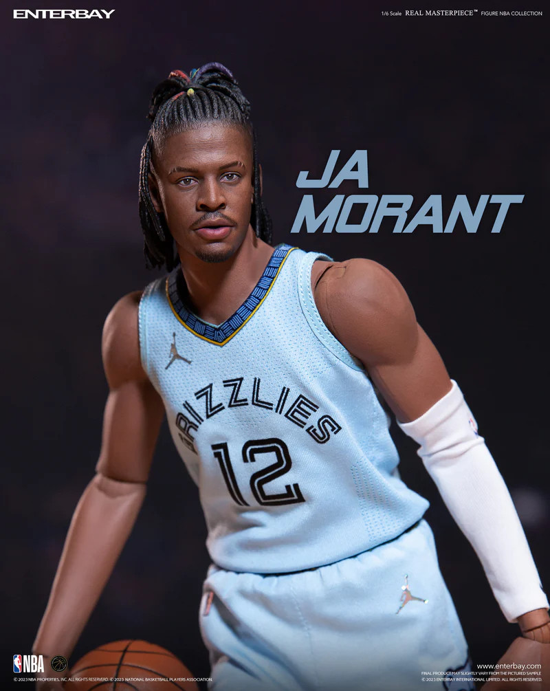 ENTERBAY RM-1091 メンフィス・グリズリーズ ジャ・モラント Enterbay (RM-1091) 1/6 Scale NBA Memphis Grizzlies - Ja