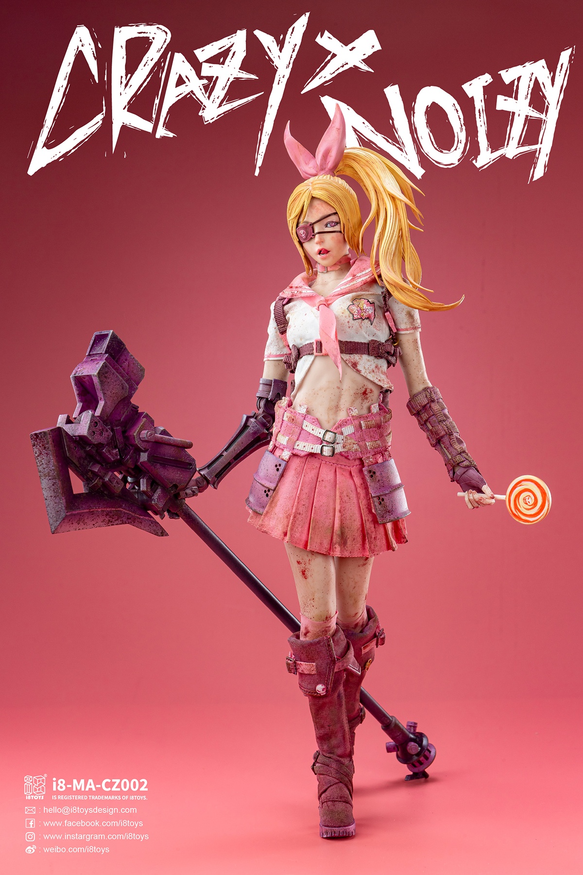 i8 Toys (MA-CZ002) 1/6 Scale Candy Figure (Battle Damaged Version)