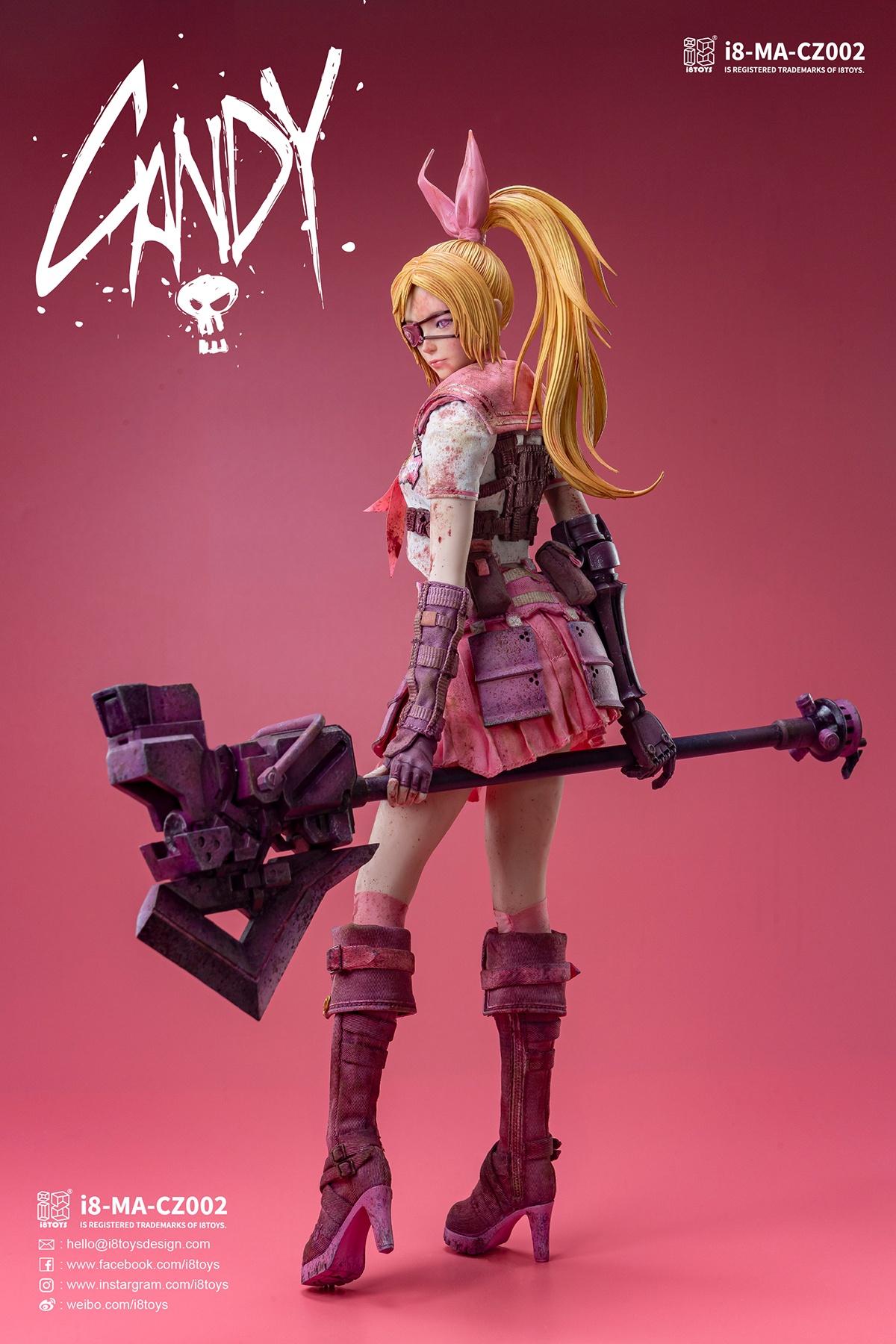 i8 Toys (MA-CZ002) 1/6 Scale Candy Figure (Battle Damaged Version)