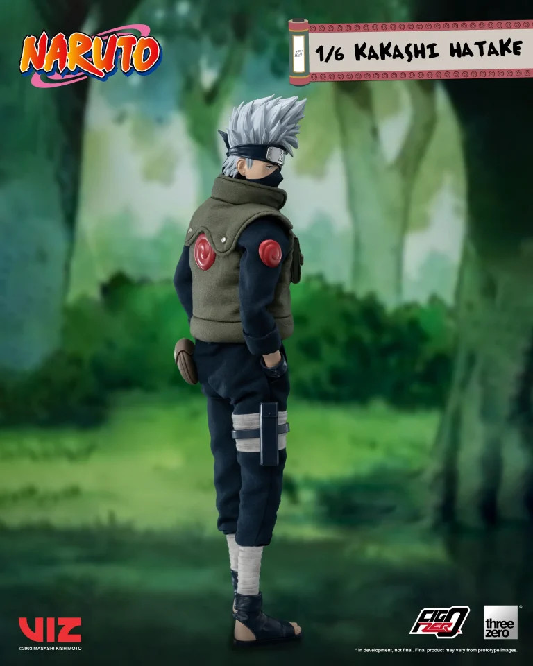 スリーゼロ 3Z0262Threezero はたけカカシ ナルト kakashi Threezero (3Z0262) 1/6 Scale Naruto - Kakashi Hatake Figure