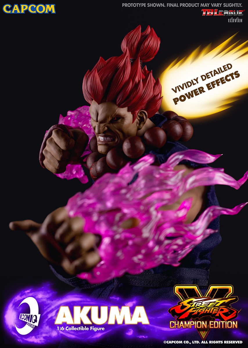 Iconiq Studios IQGS-05 1/6 Scale Street Fighter - Akuma