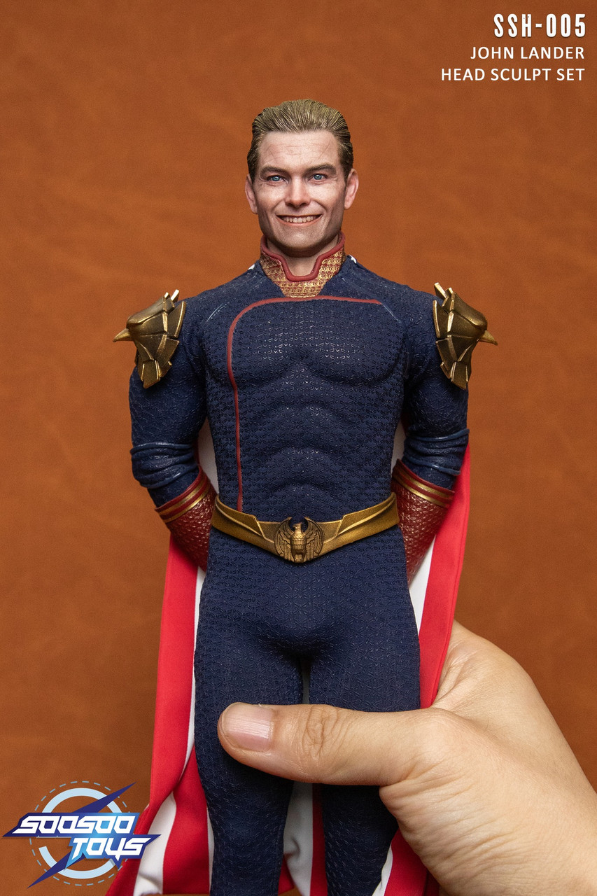 SooSoo Toys (SSH-005) 1/6 Scale John Lander Head Sculpt Set