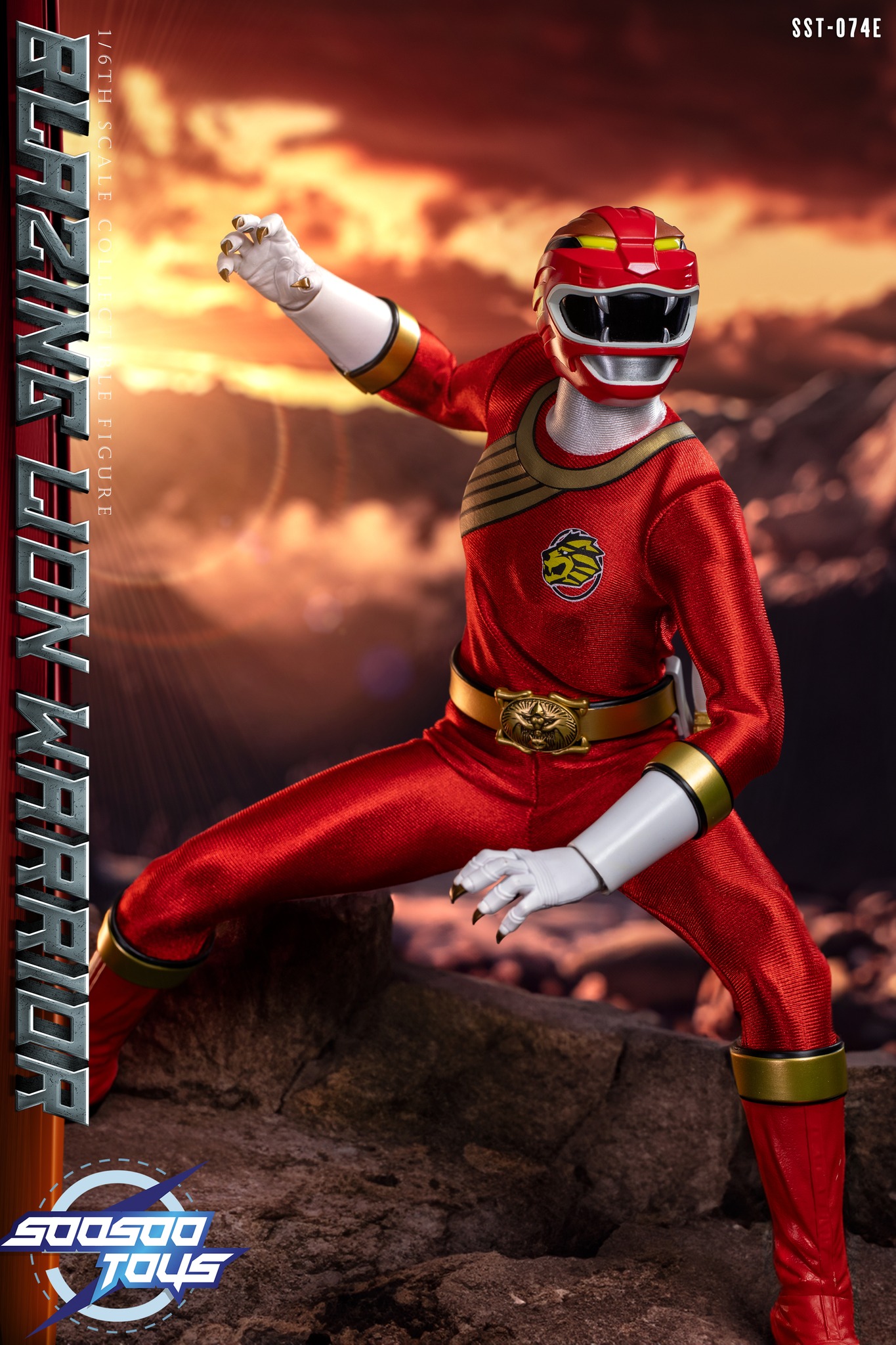 SooSoo Toys (SST074E) 1/6 Scale Blazing Lion Warrior Figure