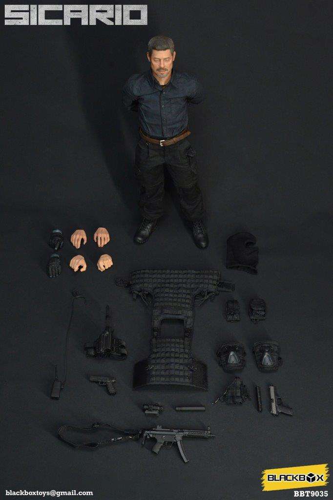 BlackBox Toys (BB-9035) 1/6 Scale Sicario Figure