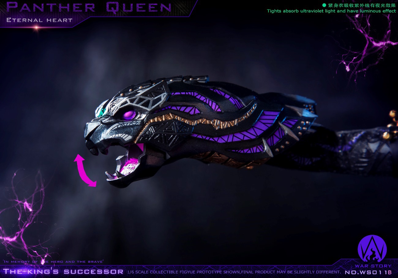 War Story WS011-B パンサー クイーン DX ver. 豪華版 War Story (WS011B) Panther Queen Figure (Deluxe Version)