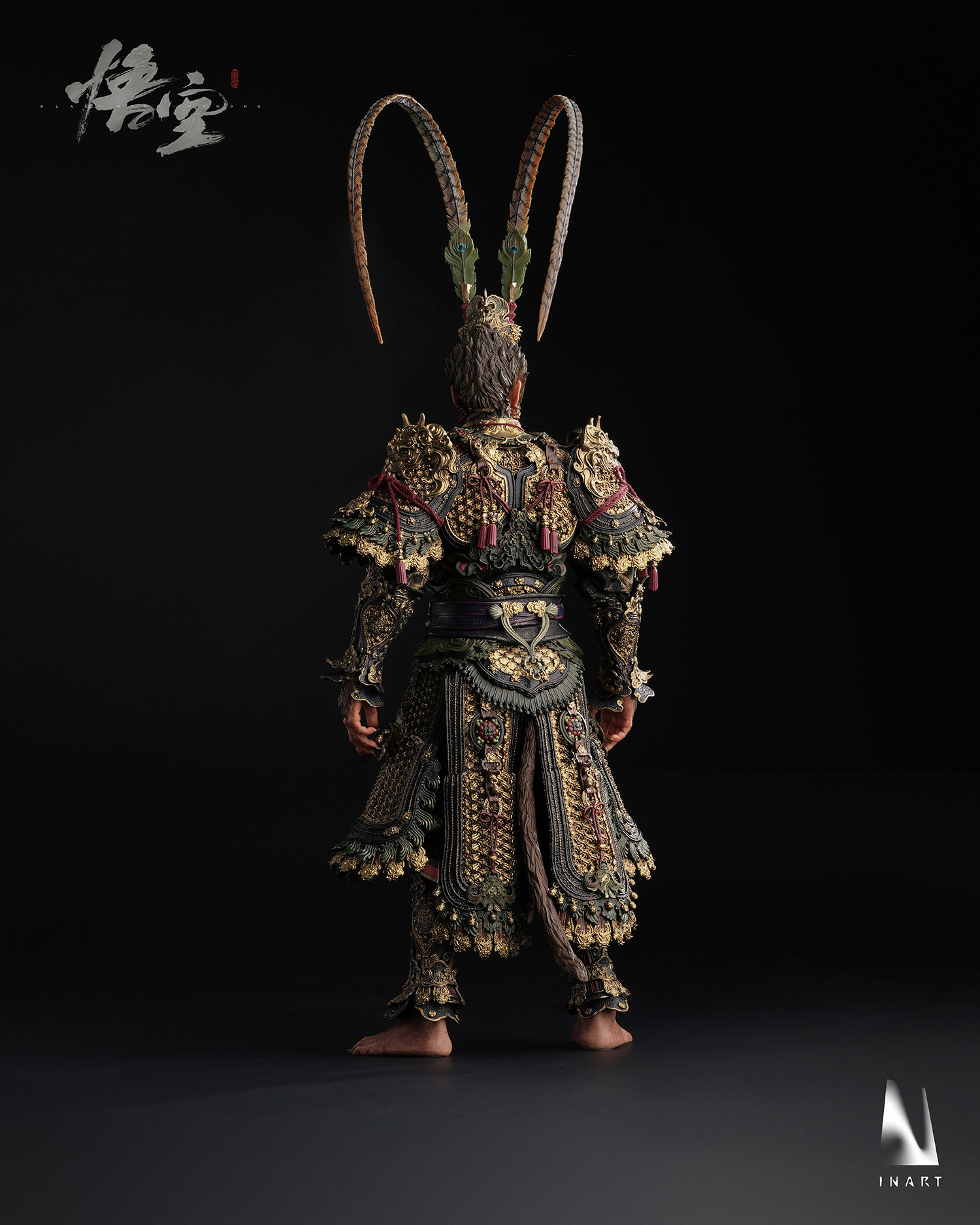 INART Black Myth: Wukong ゴールドアーマー　ホットトイズ Black Myth: Wukong Great Sage Armor 1/6 Figure - INART