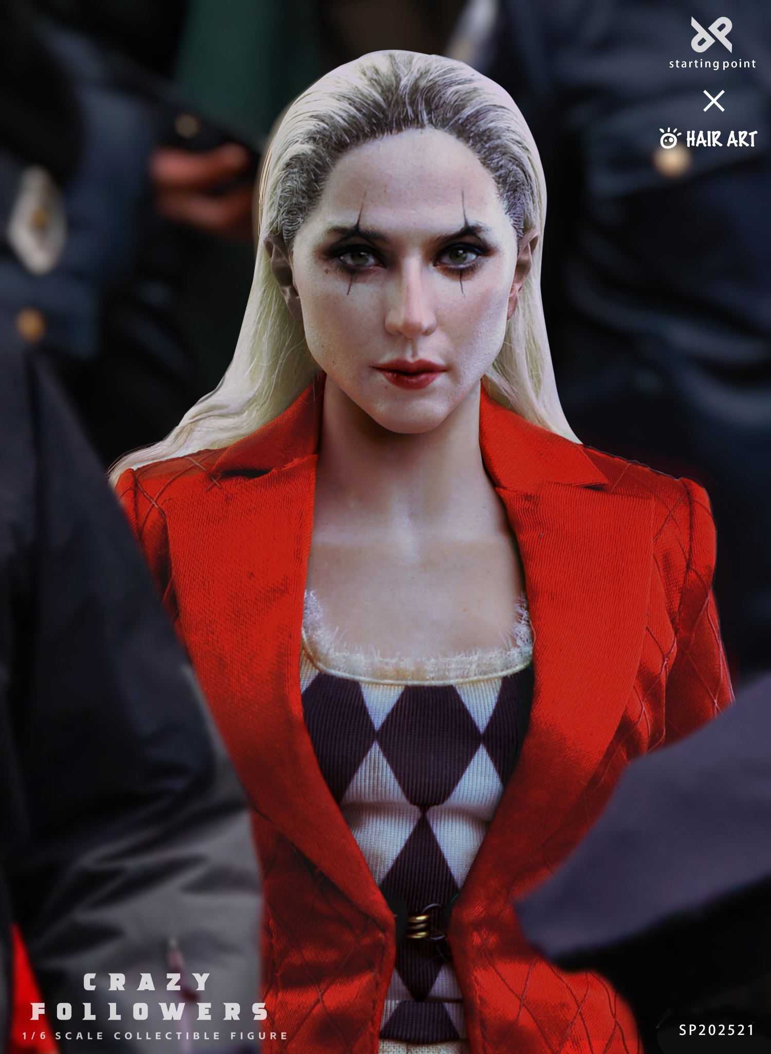 Starting Point X Hair Art (QD202501) 1/6 Scale Crazy Follower Figure
