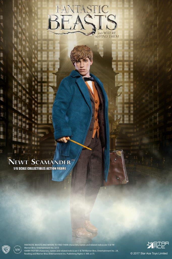 1/6 Scale Fantastic Beasts and Where to Find Them Newt Scamander