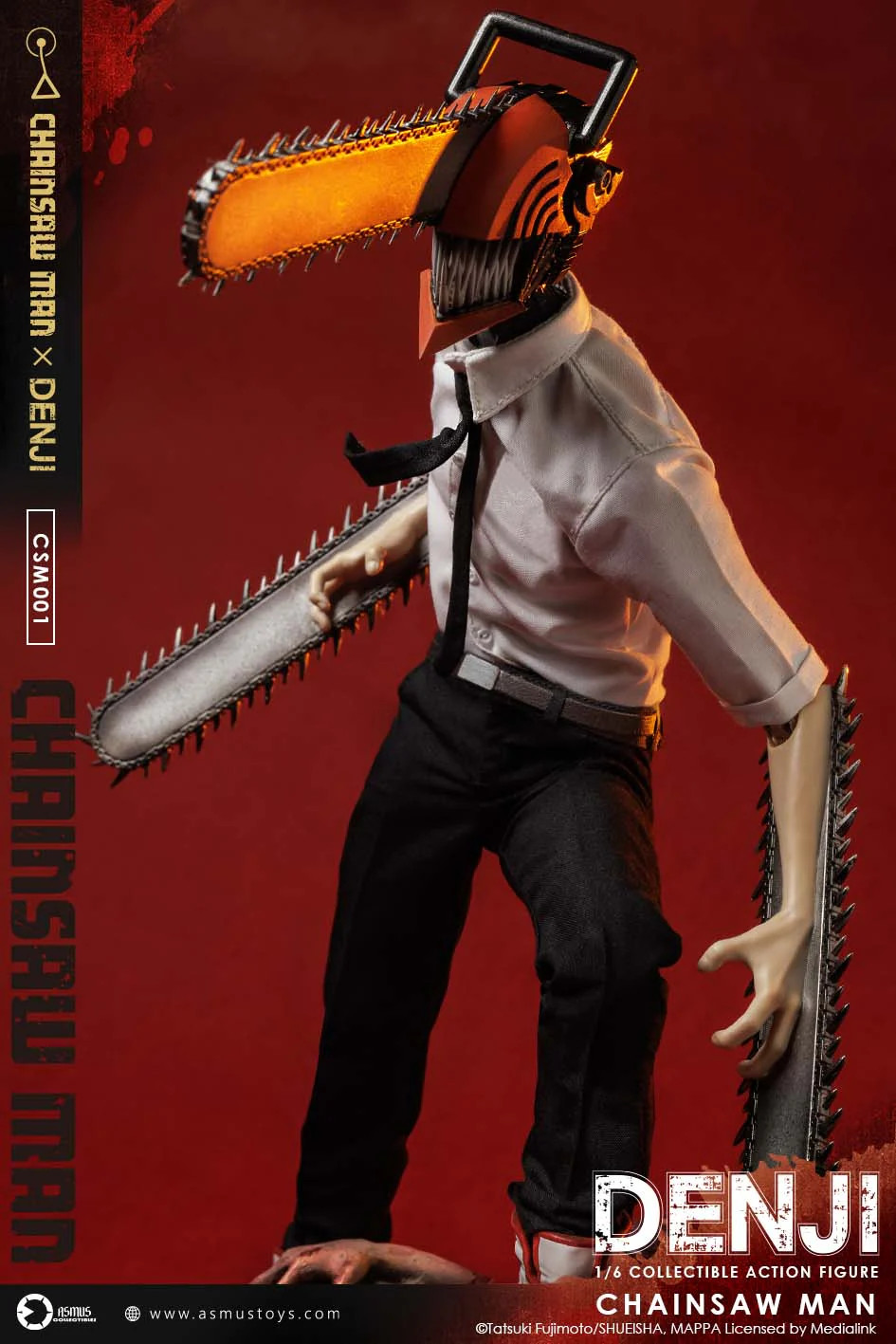 Asmus Toys (CSM001) 1/6 Scale CHAINSAW MAN - Denji Figure