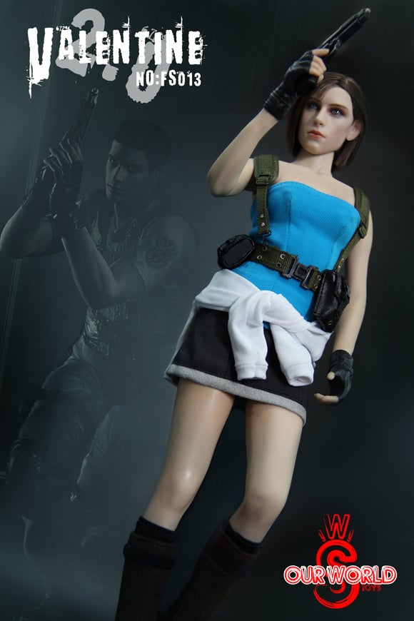 バイオハザード ジル・バレンタイン 1/6 Our World 1/6 SW Our world SWTOYS FS008 バイオハザード ジル