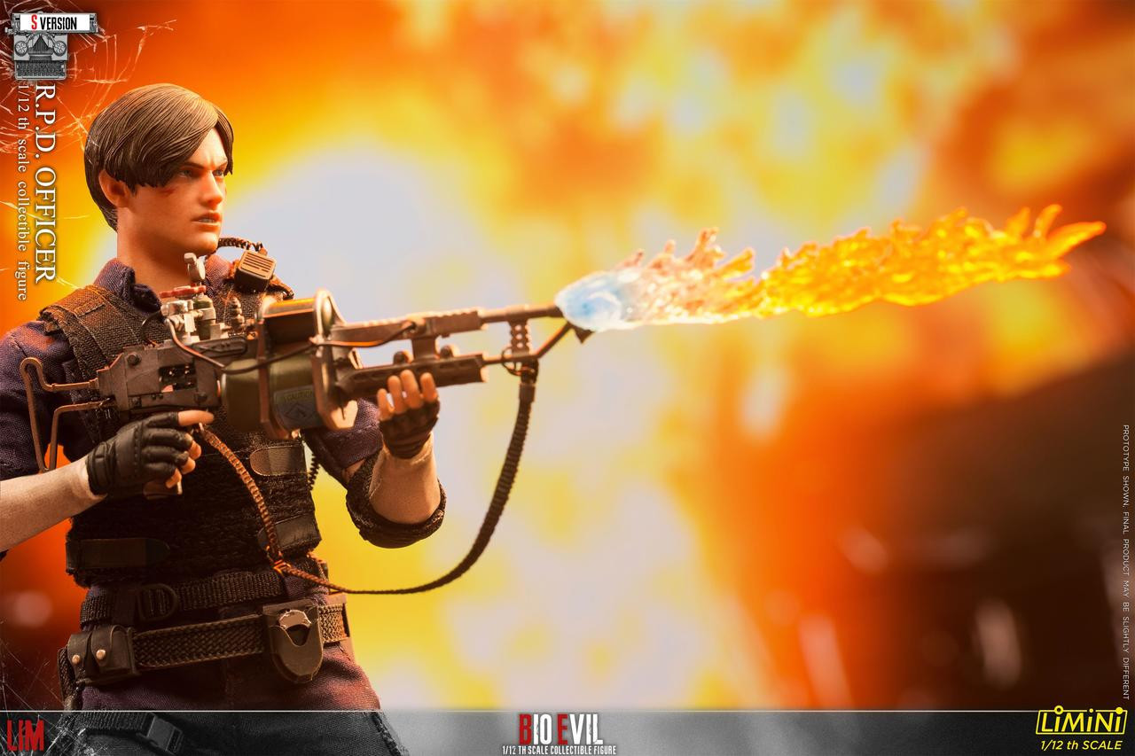 LIM Toys 1/12 Scale Bio Evil R.P.D Officer Figure (S Version)