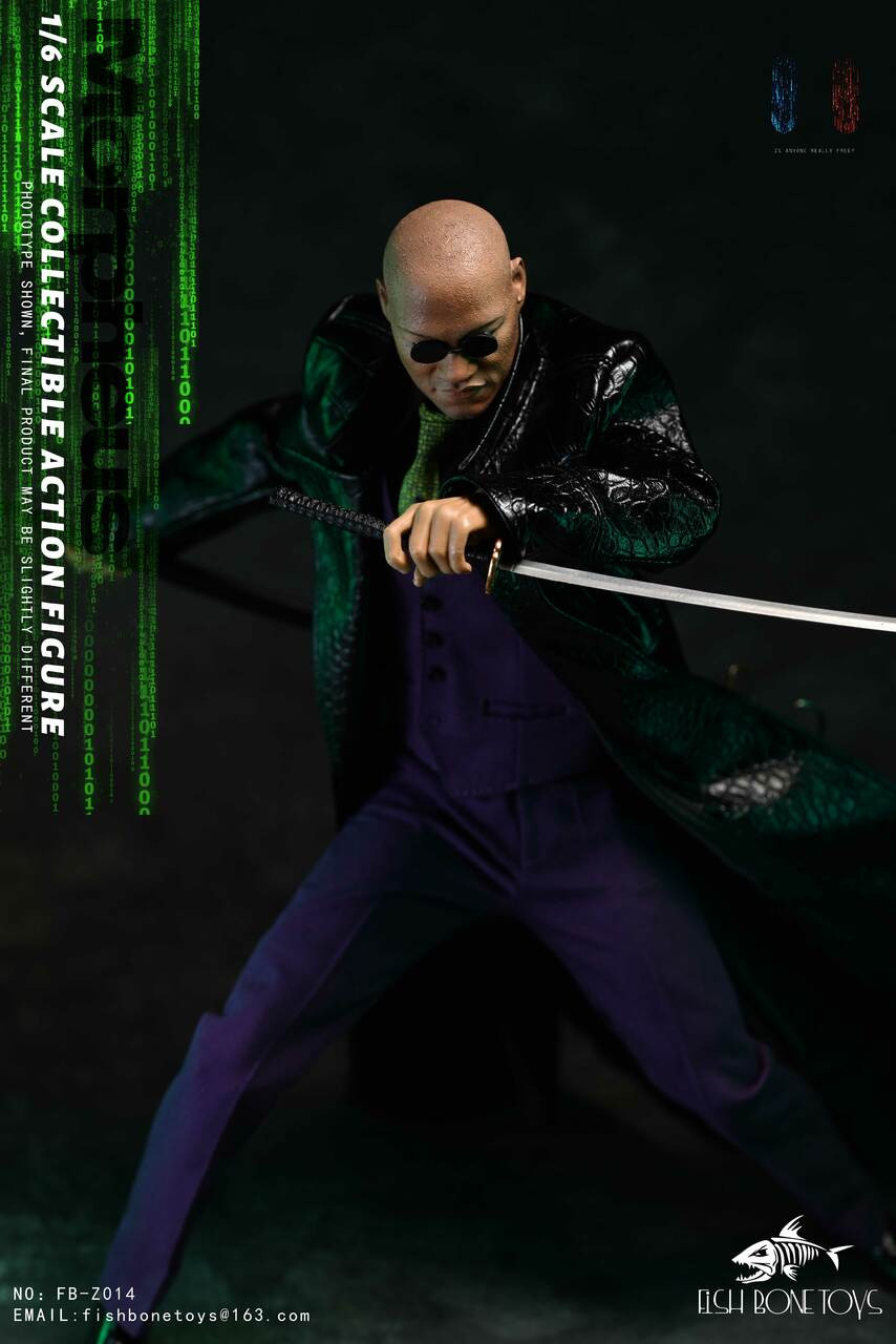 Fish Bone Toys (FB-Z014R) 1/6 Scale Hacker Figure