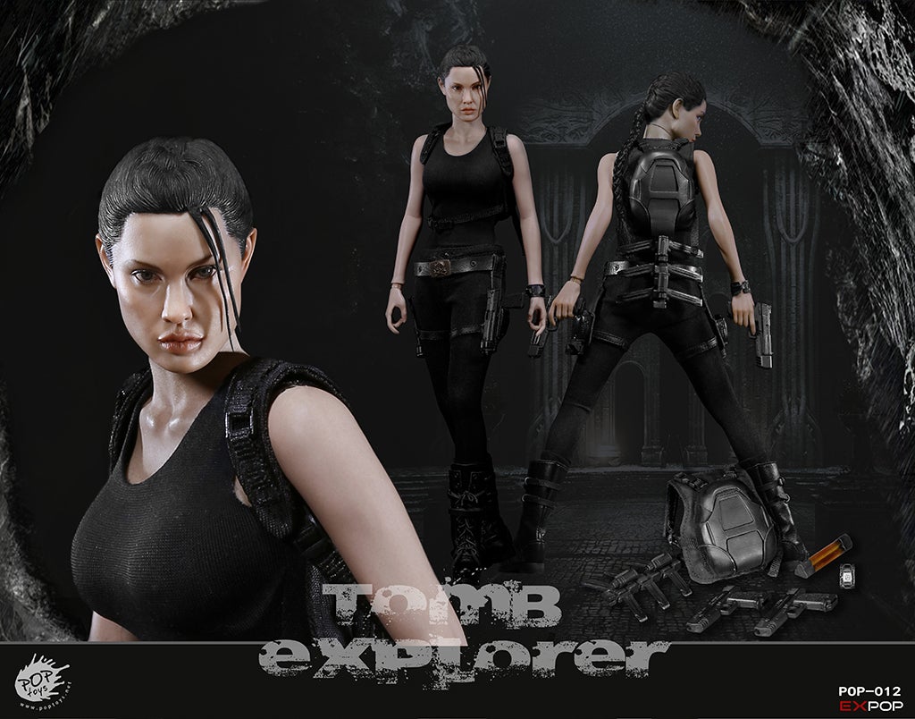 ララ・クロフト(通常版) TOMB EXPLORER(トゥームレイダー) 1/6 完成品 可動フィギュア(POP-EX012) ポップトイズ 1/6 Scale The Tomb Explorer Figure (Regular Version) by Pop Toys
