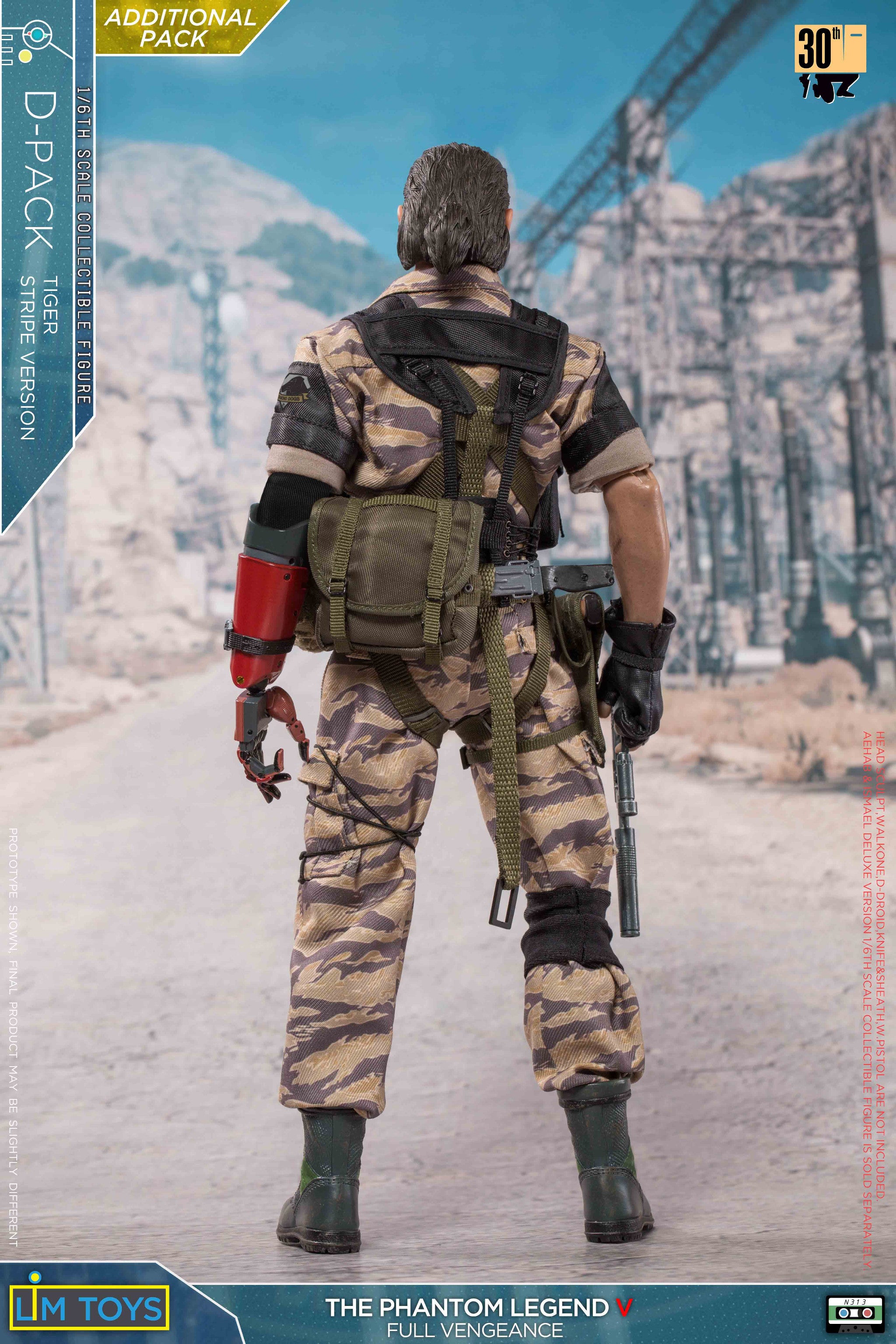 1/6 Scale Aehab Tiger Stripe Camo Suit D Pack Figure by LIM Toys
