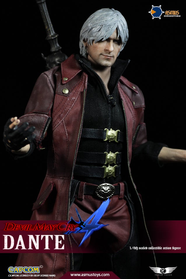 Asmus Toys QB005 Dante Devil May Cry 4 DMC4 Qbitz 4 Figure Doll