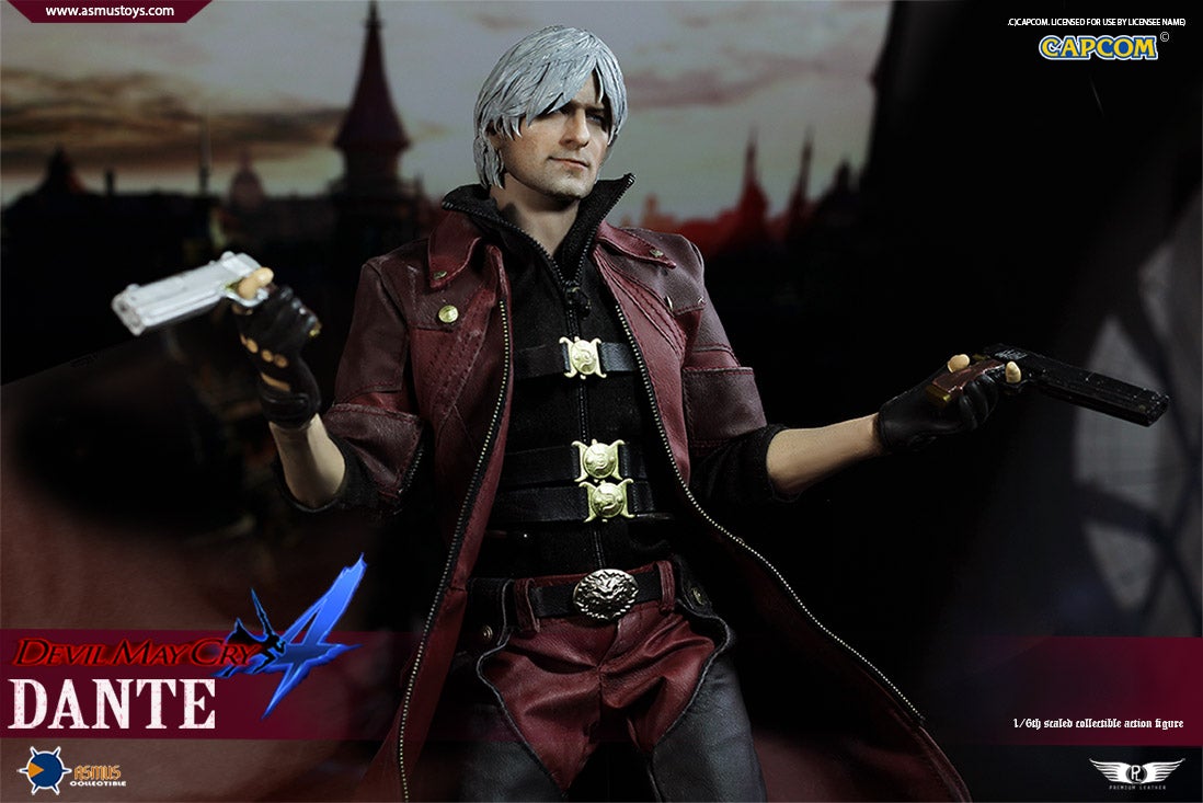 Asmus Toys QB005 Dante Devil May Cry 4 DMC4 Qbitz 4 Figure Doll