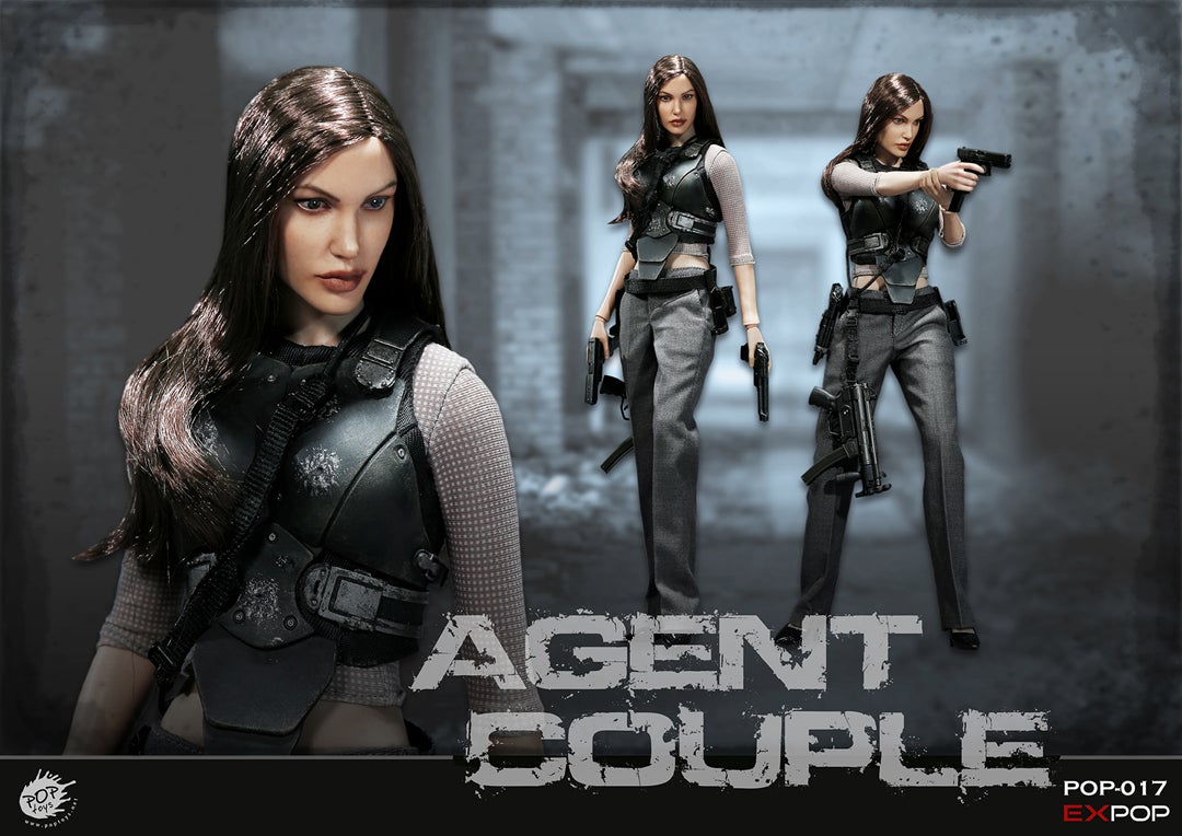 1/6 Scale Agent Couple Mrs. Smith Figure by Pop Toys