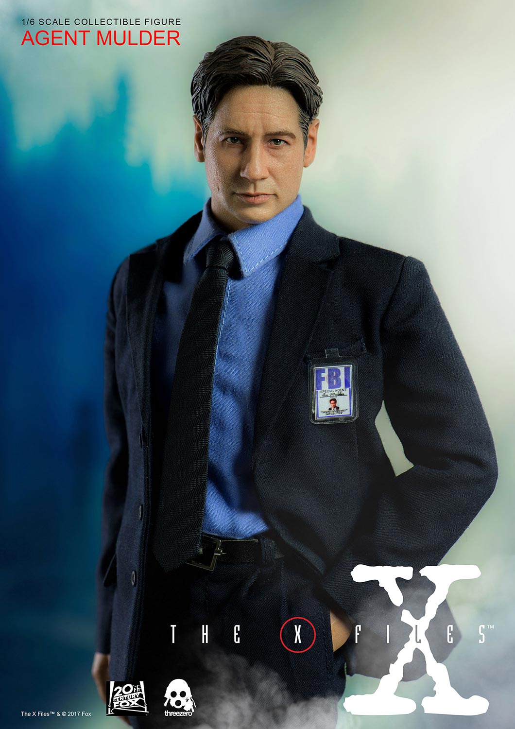 1/6 Scale The X Files - Agent Mulder Figure (Standard Version) by