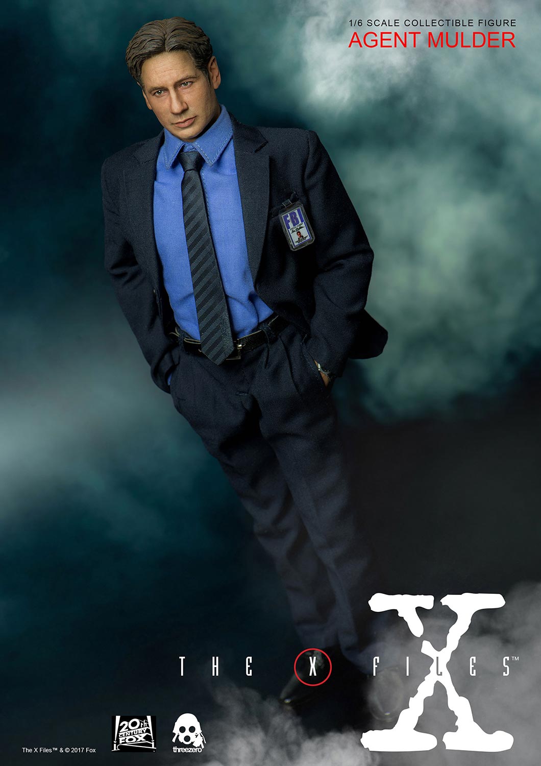 1/6 Scale The X Files - Agent Mulder Figure (Standard Version) by