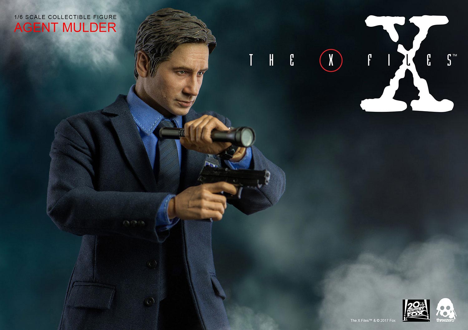1/6 Scale The X Files - Agent Mulder Figure (Standard Version) by