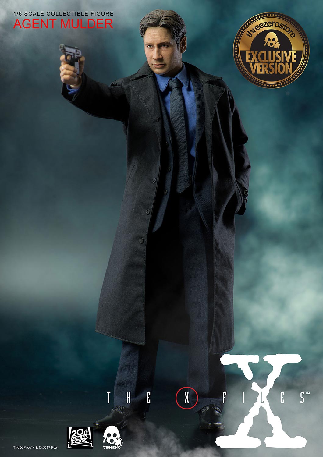1/6 Scale The X Files - Agent Mulder Figure (Exclusive Version) by