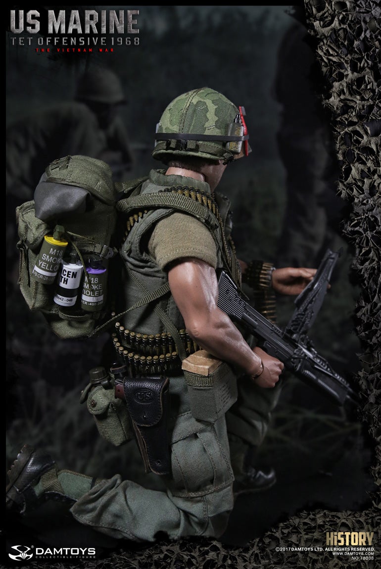 1/6 Scale Vietnam War 1968 - U.S. Marine Tet Offensive Figure by DamToys