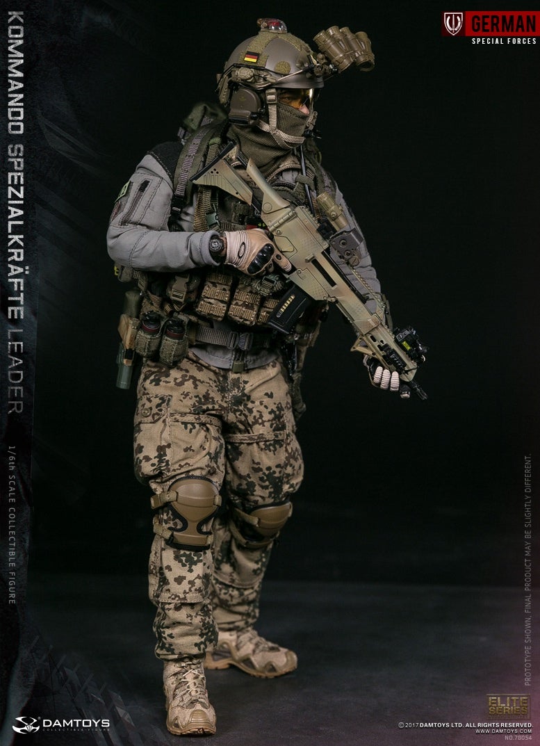 1/6 Scale KSK Kommando Spezialkräfte Leader Figure by DamToys