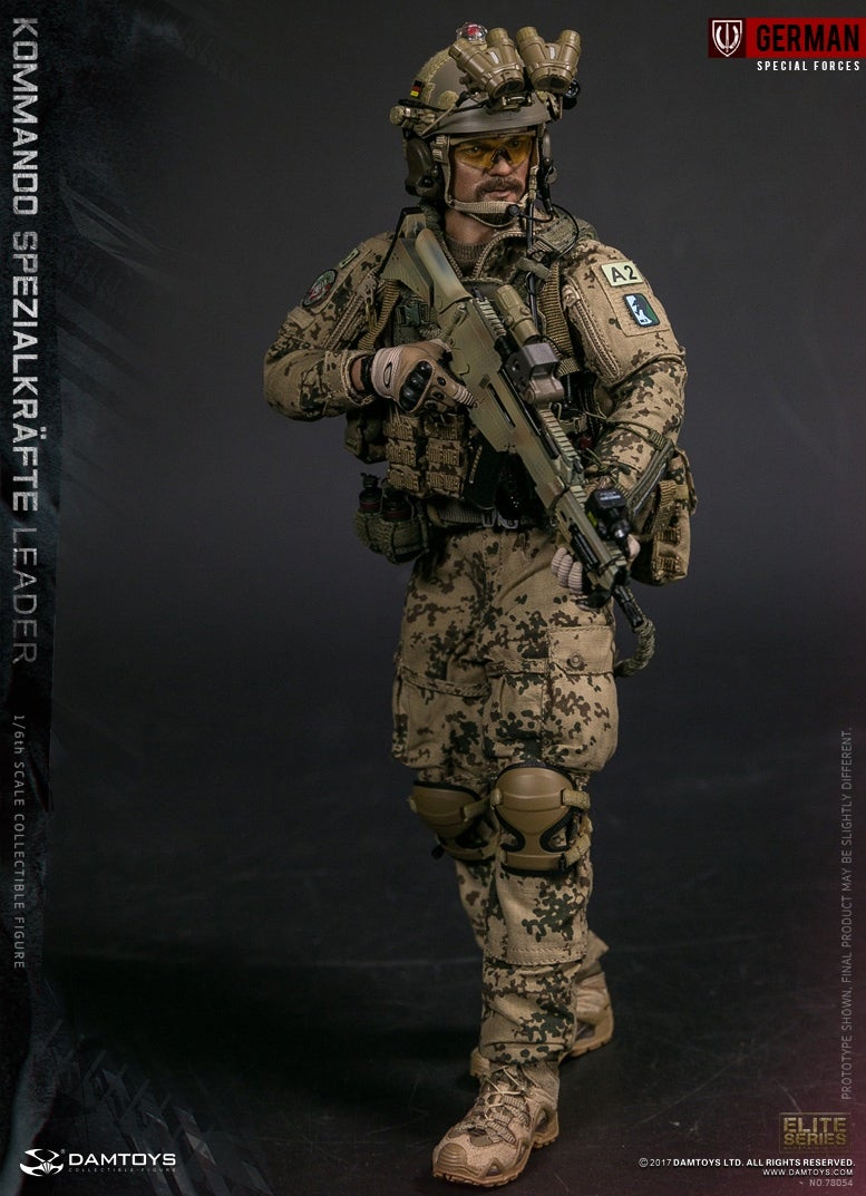 1/6 Scale KSK Kommando Spezialkräfte Leader Figure by DamToys