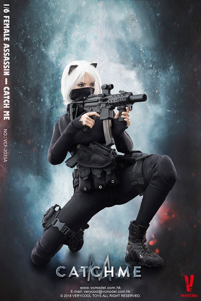VeryCool 1/6 VCF-2033A　フィメールアサシン キャッチミー 1/6 Scale Female Assassin Series First Bomb - 