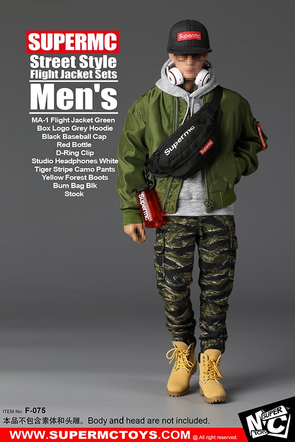 Mickey Mantle 2001 SP 本物ゲーム着用ジャージ UD-MM SuperMC Toys (F-075) 1/6 Scale Men's MA-1 Flight Jacket